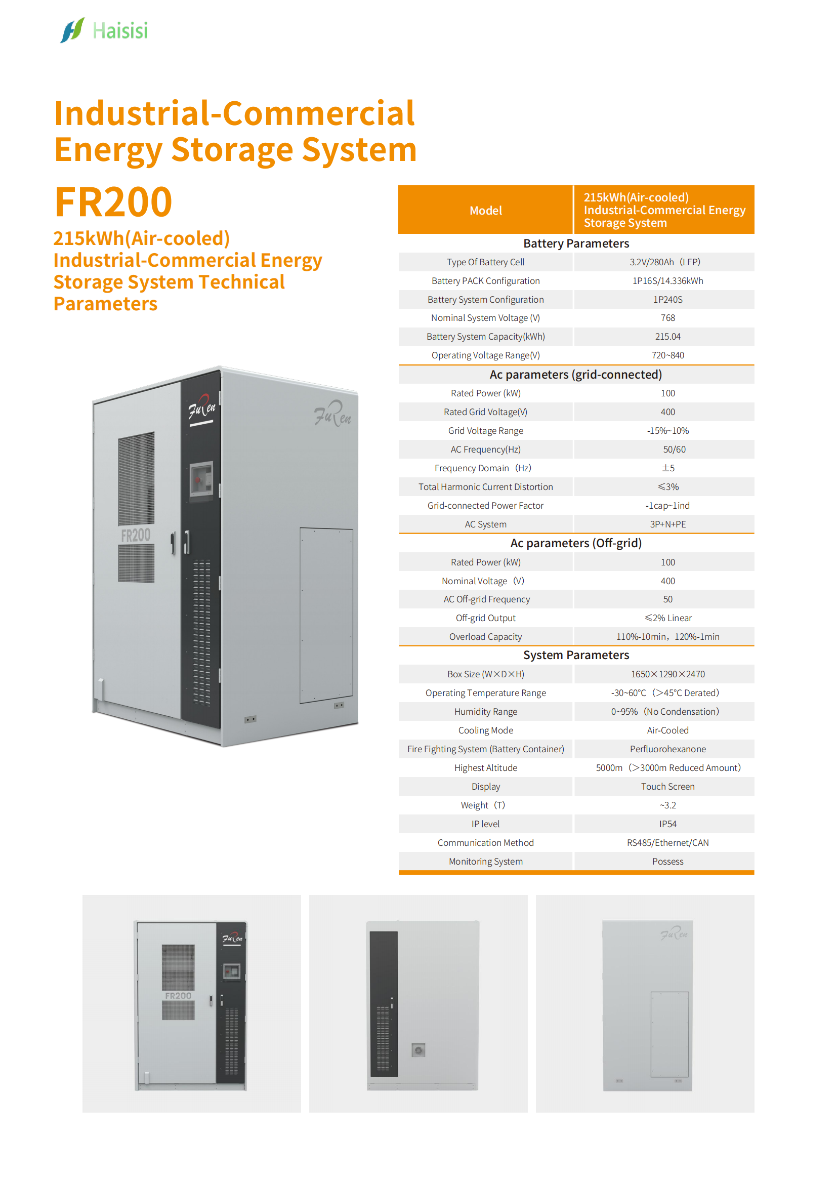 Energy storage product